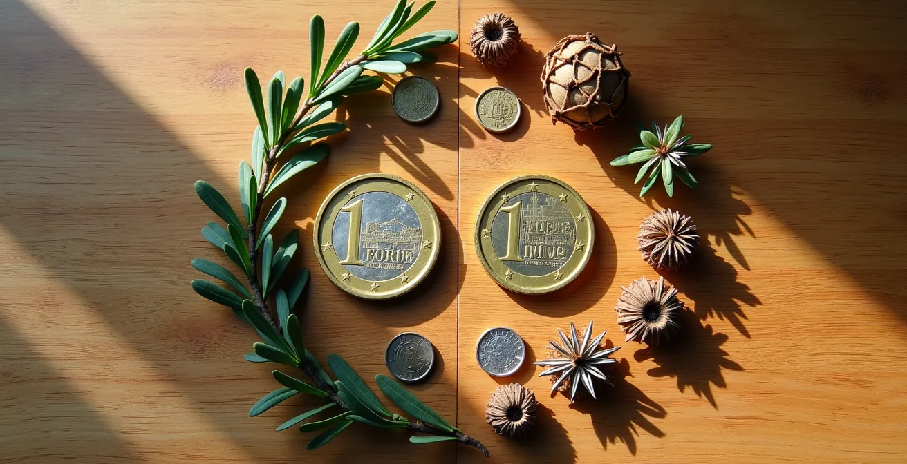 Visualisierung der Kostenstruktur von Premium-Stellplätzen