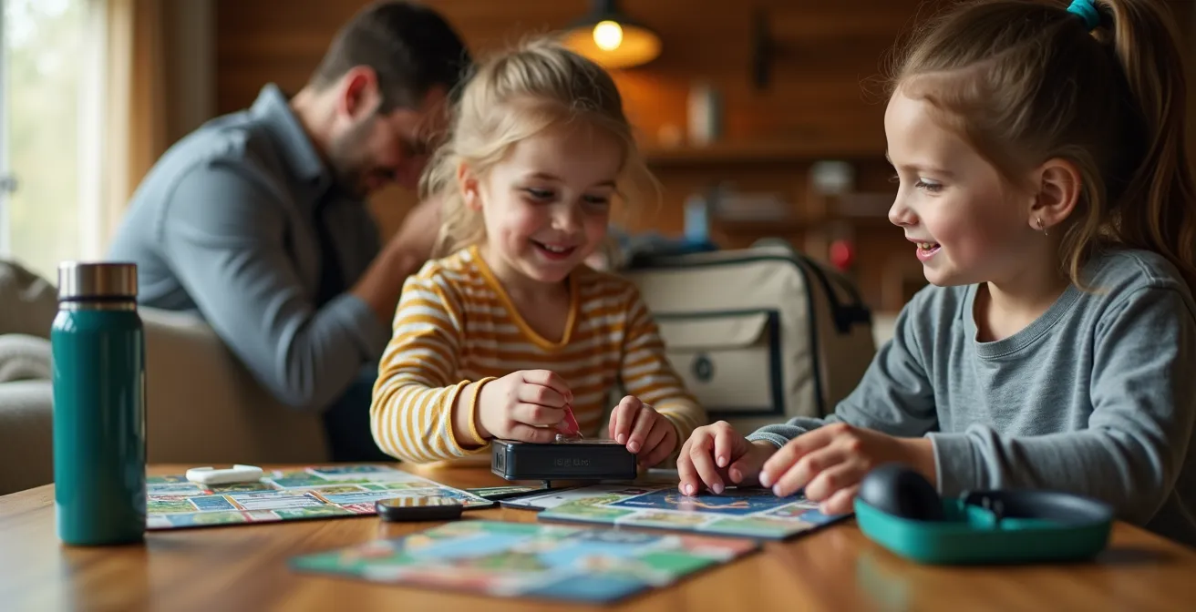 Durchdachte Packliste für Glamping-Urlaub mit Kindern