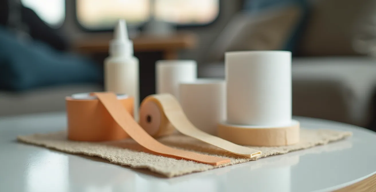 Auswahl sicherer Klebstoffe für Basteln im Wohnmobil